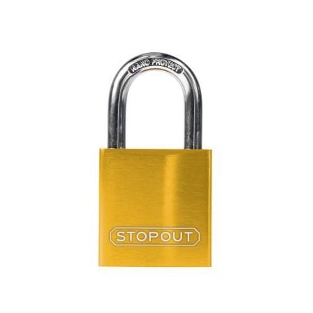 Accuform STOPOUT ANODIZED ALUMINUM KDL671YL KDL671YL